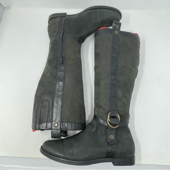 Cole Haan Air Liberty Riding Boots – Black Leather Size: 7 - Picture 4 of 8